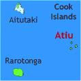 map of atiu cook islands