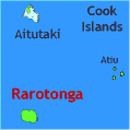 map of rarotonga cook islands