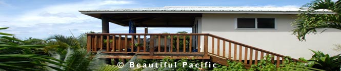 muri lagoon view bungalows cook islands picture