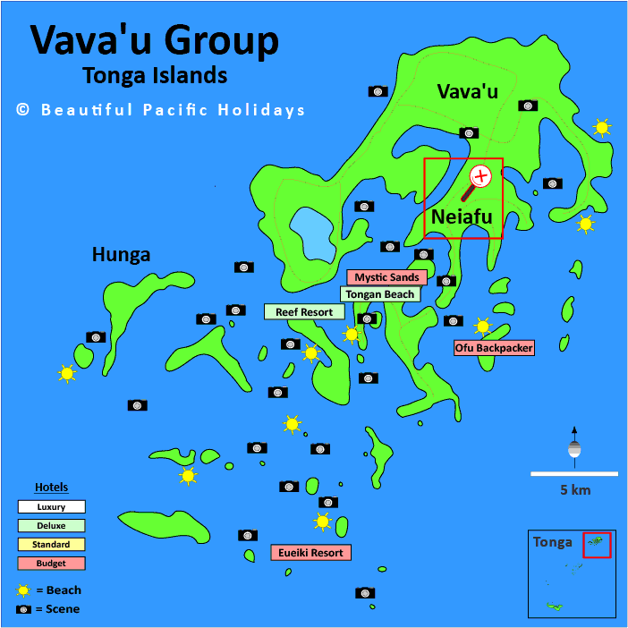 vavau map