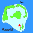 map showing location of pension papahani maupiti
