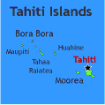 map of papeete tahiti