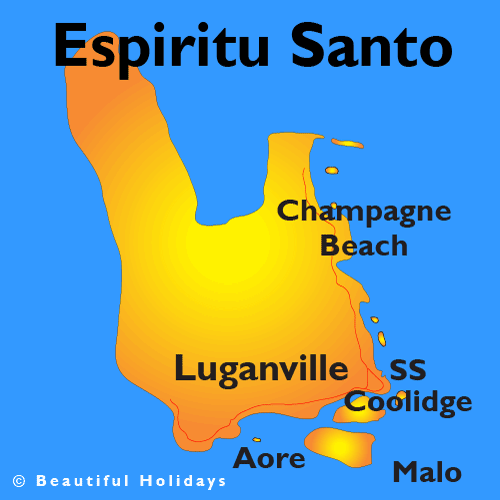 Image result for Espiritu Santo map