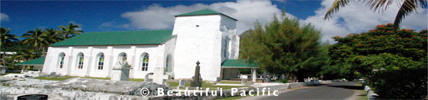 church in avarua town