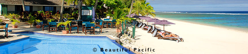 an affordable beach resort on rarotonga island
