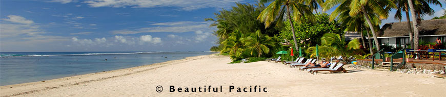 beach front accommodation on rarotonga island