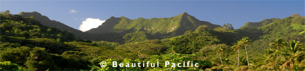 mountains of rarotonga