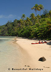 deserted island in fiji