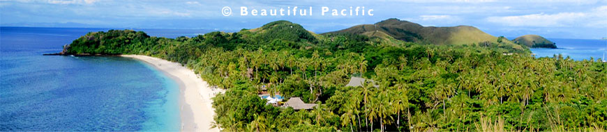 large hotel on fiji's mana island