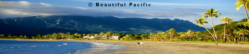 view along beach at the nadi hotel