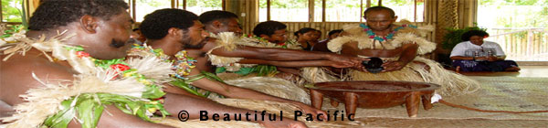 traditional village in fiji at nacula