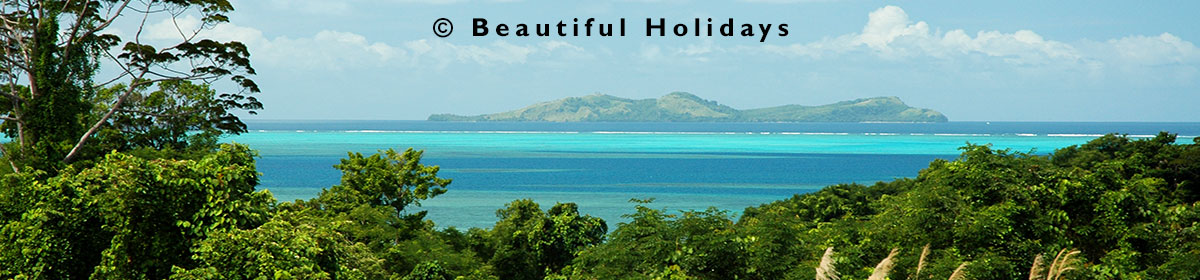 view of a beqa island from pacific harbour