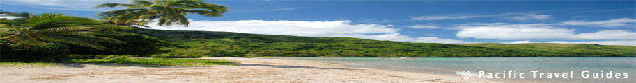 Adi's Place Fiji showing picture of beach