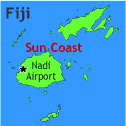 map of Fiji