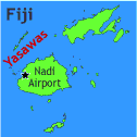 map of Fiji