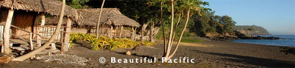 tribal bungalows in vanuatu