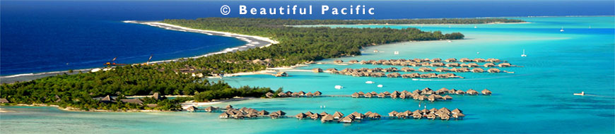 overwater bungalows in the south pacific islands