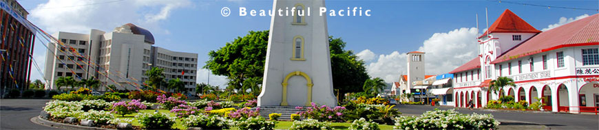 picture of a hotel in apia town