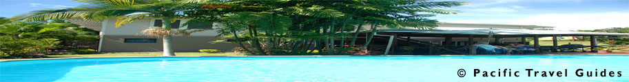 Outrigger Hotel Samoa showing picture of beach