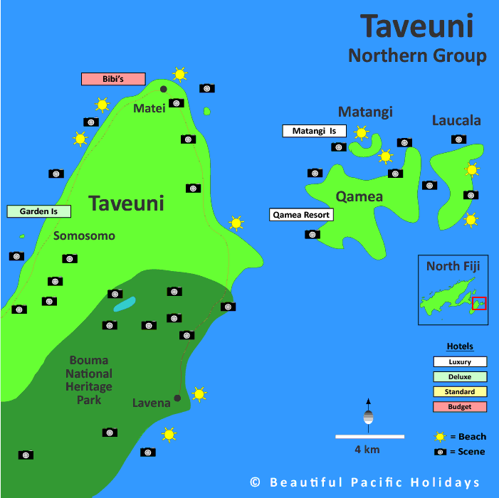 taveuni map