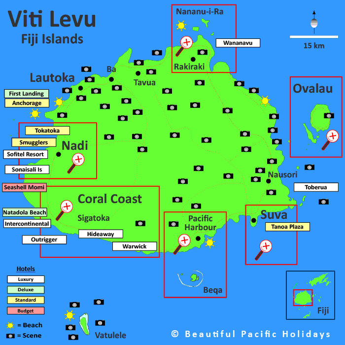 viti levu map