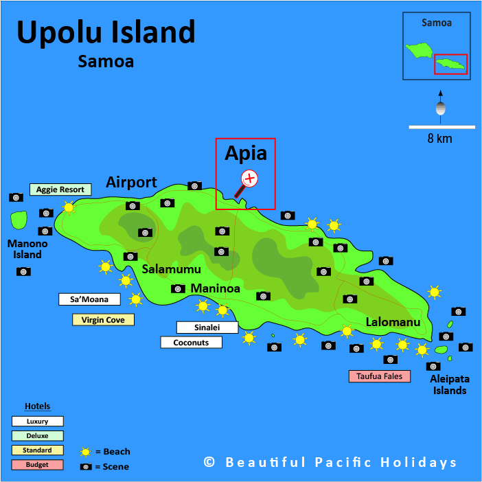 upolu map