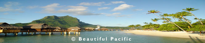bora lagoon resort hotel location picture
