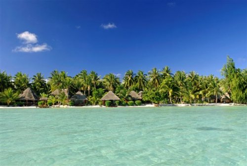 Hotel La Pirogue Tahiti showing picture of beach in French Polynesia