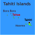 map of tahaa tahiti