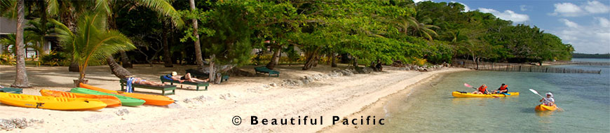 a beautiful beach hotel in tonga