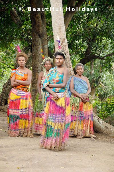 tribal village on tanna island