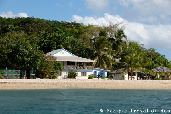 small island resort in vanuatu